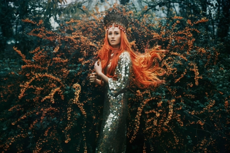 Redhead - the tempest, berry, bella kotak, model, girl, woman, redhead, autumn