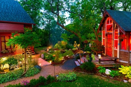 Sweet home - Garden, Homes, Light, Architecture