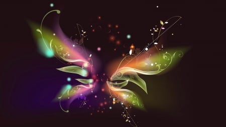 Butterfly - art, butterfly, digital, abstract