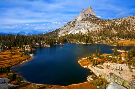 Yosemite National Park - lake, nature, mountain, landscape