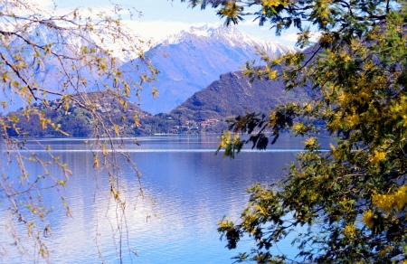 Serenity - reflecting, lake, nature, serenity