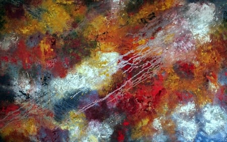 Colorful Texture - painting, abstract, colorful, art