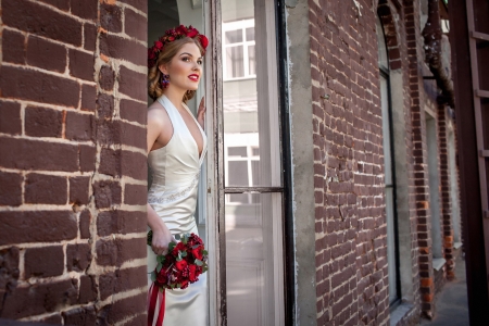 Bride - photography, lady, beauty, model