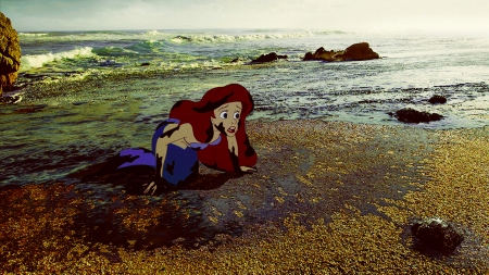 Ariel - fantasy, ariel, beautiful, funny, digital, disney, art