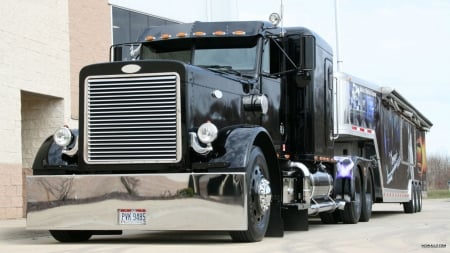 Peterbilt 379 - peterbilt, 379, truck, transport