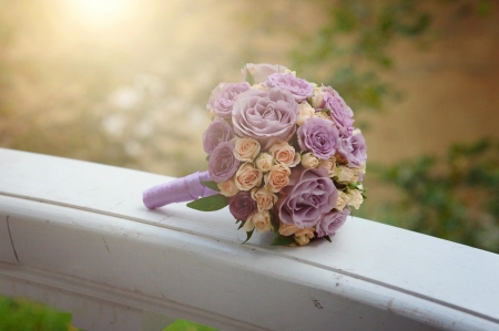 Flowers - bouquet, abstract, flowers, soft