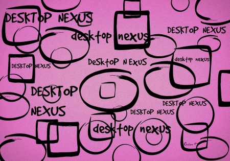 Desktop Nexus - desktop nexus, dn, pink, black, word, texture, by cehenot