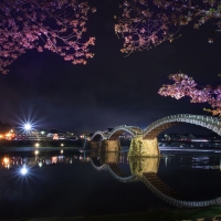 Bridge in Iwakuni, Japan