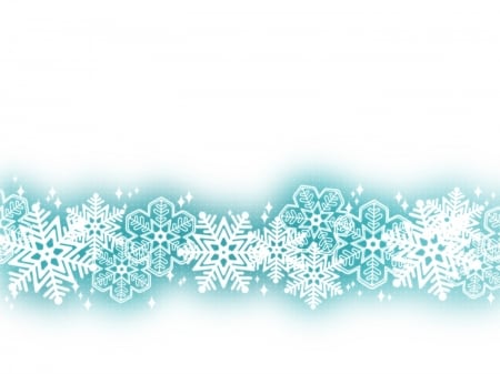 Beauty Snowflakes - pretty, abstract, winter, snowflakes, blue, snow, beauty, lovely, white, art