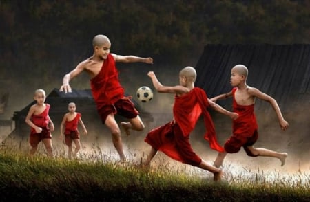 â—  Football Boys  â— - boys, football, playing, group