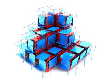 Cube Fun - abstract, cubes