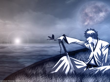 the hollow ichigo - slayer, bleach, ichigo, soul, hollow