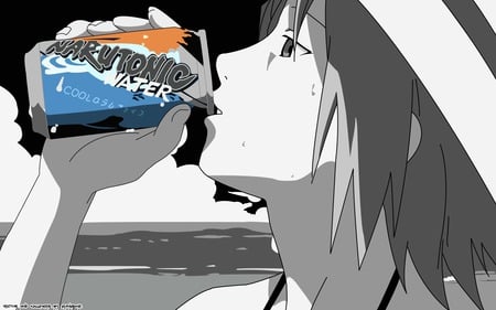 narutonic water - sakura, naruto, water