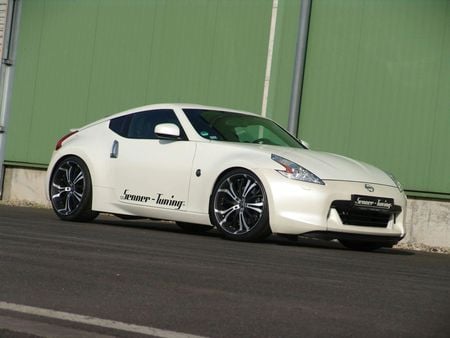 Senners Whitelady Z Nissan - 370z, tuning, car, nissan