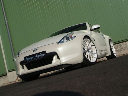 Senners Whitelady Z Nissan - 370z, car, tuning, nissan