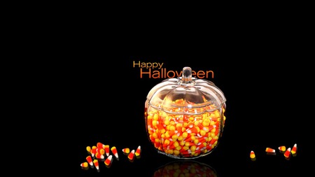 Happy Halloween - halloween, holiday, candy, dark