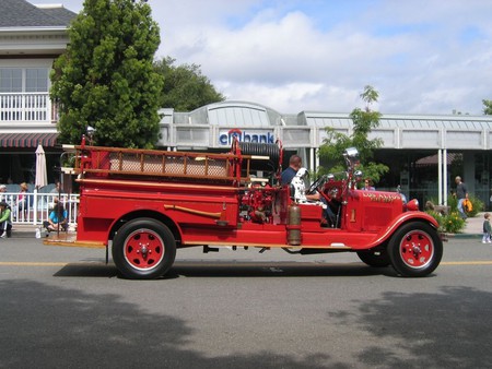 Oldtimer Firetruck - oldtimer, oldtimer firetruck, fire truck