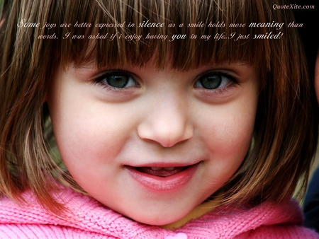 girl_smile - quote, wallpaper