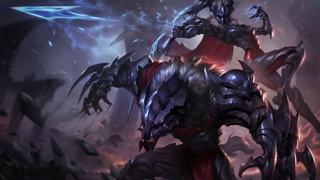 Marauder Ashe & Marauder Warwick - league, marauder, warwick, ashe, lol