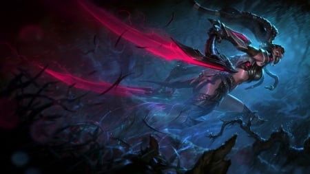 Headhunter Akali - headhunter, league, akali, lol