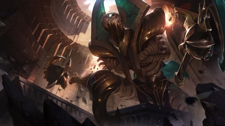 Risen Fiddlesticks - league, lol, Risen Fiddlesticks, fiddlesticks