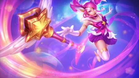 Star Guardian Lux - star guardian lux, lux, league, lol