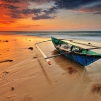 Sunset on the Beach