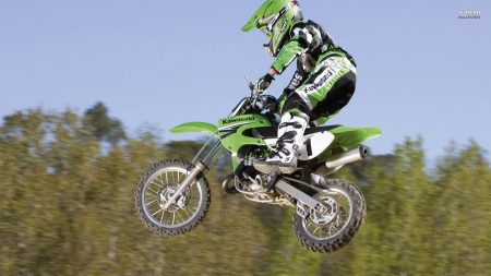 Kawasaki KX65 - sports, motocross, kawasaki, motorcycle, kx65