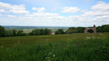 A Country View - countryside, nature, view, field