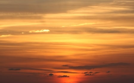 Nature Skies - clouds, sunset, skies, nature, sunrise