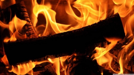 Heat - burn, abstract, hot, photography, HD, fire, flames, heat, wallpaper