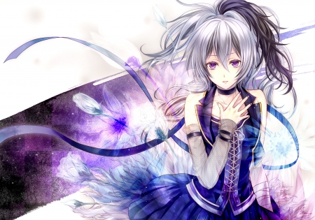 V Flower - Vocaloid, V Flower Vocaloid, V Flower, Anime Girl