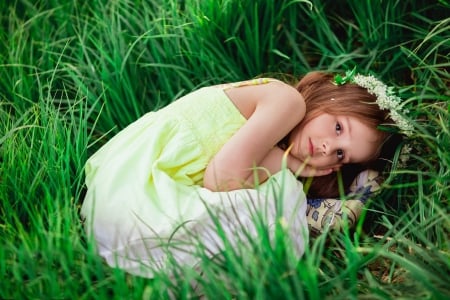 Girl - photography, girl, abstract, sleeping