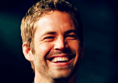 Paul Walker - face, man, smiling, actor, paul walker, black