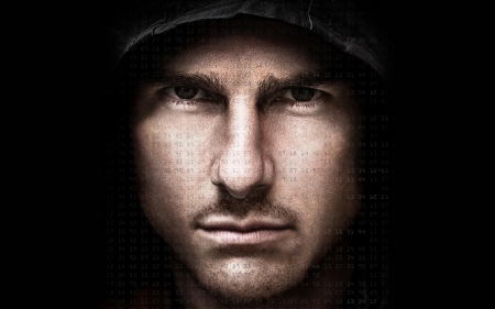 Tom Cruise - hood, black, movie, tom cruise, actor, man