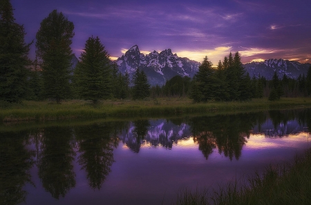 Grand Teton National Park - nature, fun, lake, cool, mountain, forest