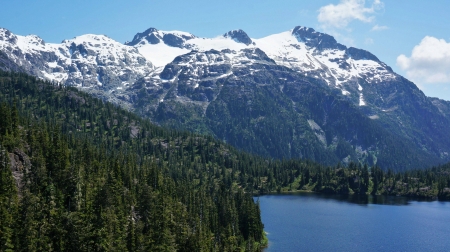 Vancouver Island - lake, forest, cool, fun, nature, mountain