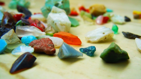 Decorative Stones - abstract, stones, colours, decoration