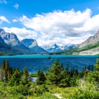 Saint Mary Lake Glacier National Park