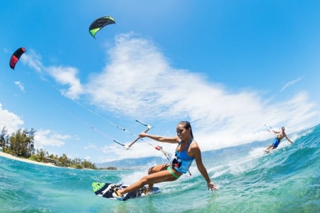 Happy - sports, ocean, summer, surfing