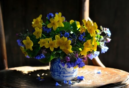 Still Life - flowers, vase, still life, soft