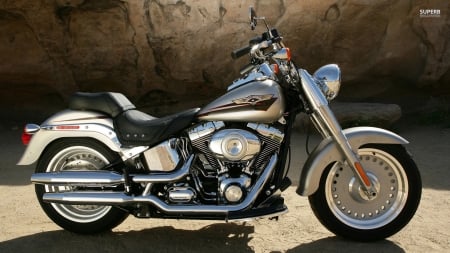 Harley Davidson Softail Fat Boy - bike, softail, fat boy, motorcycle, harley davidson