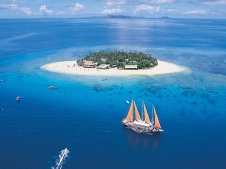 Fiji Islands - Ocean, Islands, Fiji, Sea