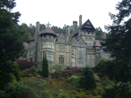 Cragside House - england, house, northumberland, cragside, old