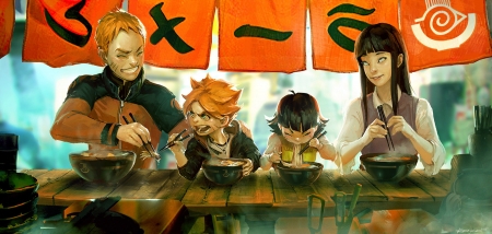 Naruto's family - Manga, Asuras Reincarnation, Boruto, Naruto, Anime, Uzumaki, Himawari, Hinata Hyuga, Seventh Hokage, Hyuga Clan, Uzumaki Clan, Narutos Family, Ichiraku Ramen