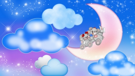 ~*~ Cute Love Dream ~*~ - fantasy, kids wallpaper, HD wallpaper, cute, love