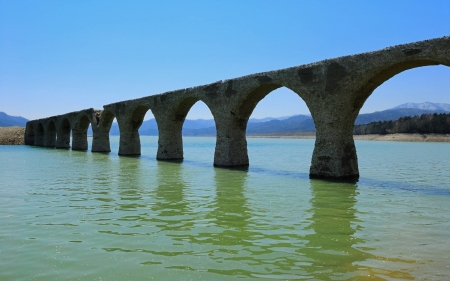 tressel - fun, river, tressel, cool, architecture, bridge