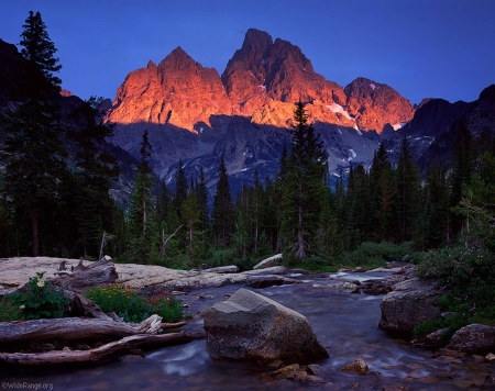 Grand Teton - nature, fun, lake, cool, mountain, forest