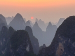 China sunset