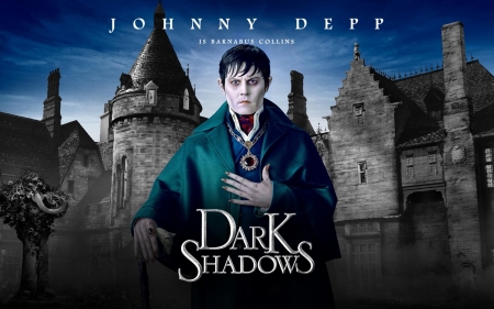 Dark Shadows (2012) - dark shadows, movie, man, actor, johnny depp, vampire, fantasy